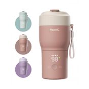 Aquecedor de Mamadeira Portátil Papablic para Viagem - Aquecimento Rápido, Esterilizador a Vapor, Controle de 5 Temperaturas, Fácil Limpeza