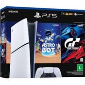 CONSOLE PLAYSTION 5 SLIM DIGITAL PACOTE ASTRO BOT E GRAN TURISMO 7