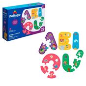 Jogo Educativo Quebra Cabeca AEIOU +2 Anos Xalingo