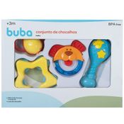 Conjunto de Chocalhos Baby Buba