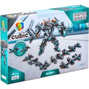 Blocos de Montar Super Robot 577 Peças Cubic - Multikids