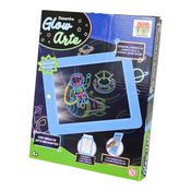 DESENHO GLOW ARTE AZUL - DM BRASIL