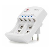 Carregador de Pilhas AA, AAA e Bateria 9V Bivolt - CP50