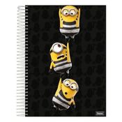 Caderno Espiral Capa Dura 10x1 - 200 Folhas - Meu Malvado Favorito - Foroni
