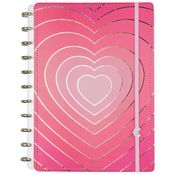 Caderno Inteligente Golden Love - GRANDE 215mm X 280mm