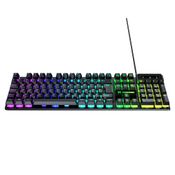 Teclado Gamer Fearless 100 LED ABNT2 Membrana Fullsized