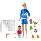 Barbie Profissões Professora Treinadora Futebol Kelly Mattel