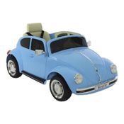 Carrinho Elétrico Beetle Belfix Controle Remoto Azul