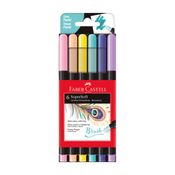Caneta Brush Supersoft Pastel (6 cores)