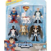 Imaginext Superman Krypto & Justice Gang Multipack Mattel