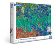 Quebra-Cabeça - 500 Peças - Coleção Obras de arte - Van Gogh Lírios - Toyster