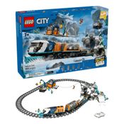 City Trem Expresso Ártico Dos Exploradores Lego 60470