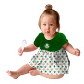 Body Vestido Palmeiras Porquinho Mascote Oficial