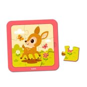 Quebra-Cabeça 09 Peças Madeira - Veado - Babebi