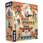 Jogo de Tabuleiro - 3 Ring Circus - Devir