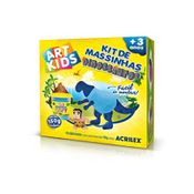 Massa Para Modelar Criativa Art Kids Dinossauro 2 Azul