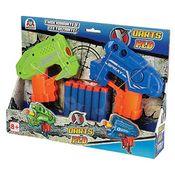 Lancador X Darts Duplo C/12 Dardos