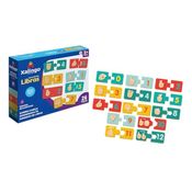 Quebra-Cabeca Madeira Aprendendo Numeros Libras 26Pc