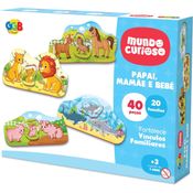 JOGO EDUCATIVO PAPAI, MAMAE E BEBE - GGB
