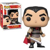Figura Colecionável - Funko POP - Disney - Mulan - Li Shang - Funko