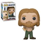 Figura Colecionável - Funko POP - Disney - Marvel Avengers Endgame - Thor com Pizza - Funko