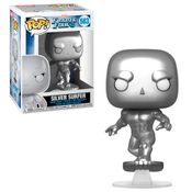 Figura Colecionável - Funko POP - Disney - Marvel - Quarteto Fantástico - Surfista Prateado - Funko