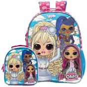 Kit Mochila de Costa+Lancheira LoL Omg Grande R10832 Xeryus