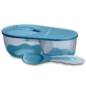 Prato Fundo com Divisórias e Colher - Funny Meal - Meninos - Multkids Baby