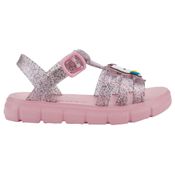 Sandália Infantil Grendene Kids Hello Kitty Flat Rosa