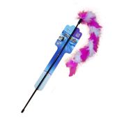 Brinquedo Para Gato Varinha Pompom Pluma - The PetS