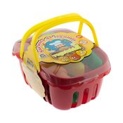 CESTA DE LEGUMES BRINQUEDO INFANTIL  8605 BRASKIT