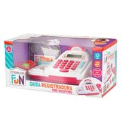 Caixa Registradora Mini Shopping Creative Fun Rosa Multikids - BR1182OUT [Remanufaturado] BR1182OUT