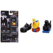 Pack 3 Miniaturas Batman Returns - Nano Hollywood Rides - 4 cm - Jada