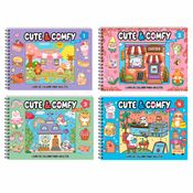 Combo Cute & Comfy Super Extra Completo - Kit com 4 Livros - Capa Dura Holográfica