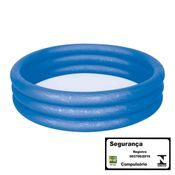 Banheira Inflável 130 Litros - azul