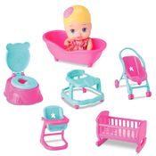 Boneca Little Dolls Casinha - Divertoys -