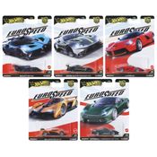Coleção c/ 5 Miniaturas HW Car Culture Euro Speed - 1/64 - Hot Wheels Premium