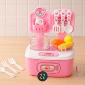 Maleta Infantil de Brinquedo Faz de Conta - 4 Temas: Dentista, Cozinha, Fashion e Ferramentas - Educativo e Interativo