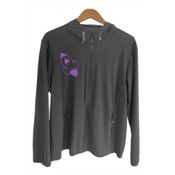 Corta Vento Cinza Fem. Dos Rosa Ketlen