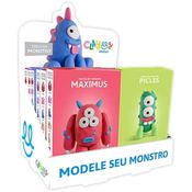 MASSINHA AIR CLAY CLAYEEZ CREATIVE - MONSTRO - 38g - UNIDADE