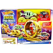 Hot Wheels Pista Monster Trucks Arena Energia De Demolição - Mattel HXT05