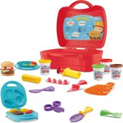 Playset Massinha de Modelar - Minha Maletinha Lanchonete - Divertoys -