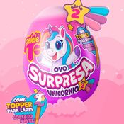 OVO SURPRESA SLIME - UNICÓRNIO - SERIE 2 - 98g - GELELÉ