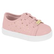 Tênis Infantil Molekinha Brilho Rosa