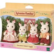 Sylvanian Families Famííia Coelho Chocolates - Epoch 5655