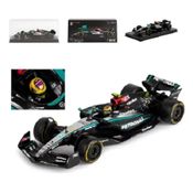 Miniatura Metal 1/43 C/ Piloto Caixa Acrilica Formula 1 Mercedes F1W15 Lewis Hamilton 44 – Burago
