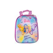 Mochila Pequena Maxtoy Barbie Borboleta Lilás