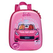 Mochila Pequena Maxtoy Barbie Conversível Rosa