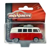 Miniatura Vokswagen T1 Kombi com Prancha Vermelha Street Cars Majorette 1:64