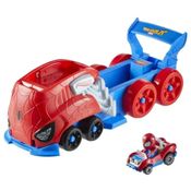 Pista Hot Wheels Racerverse Lançador do Homem-Aranha - Mattel JFV69/JFV70